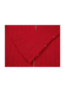 Knit Sweater | Red
