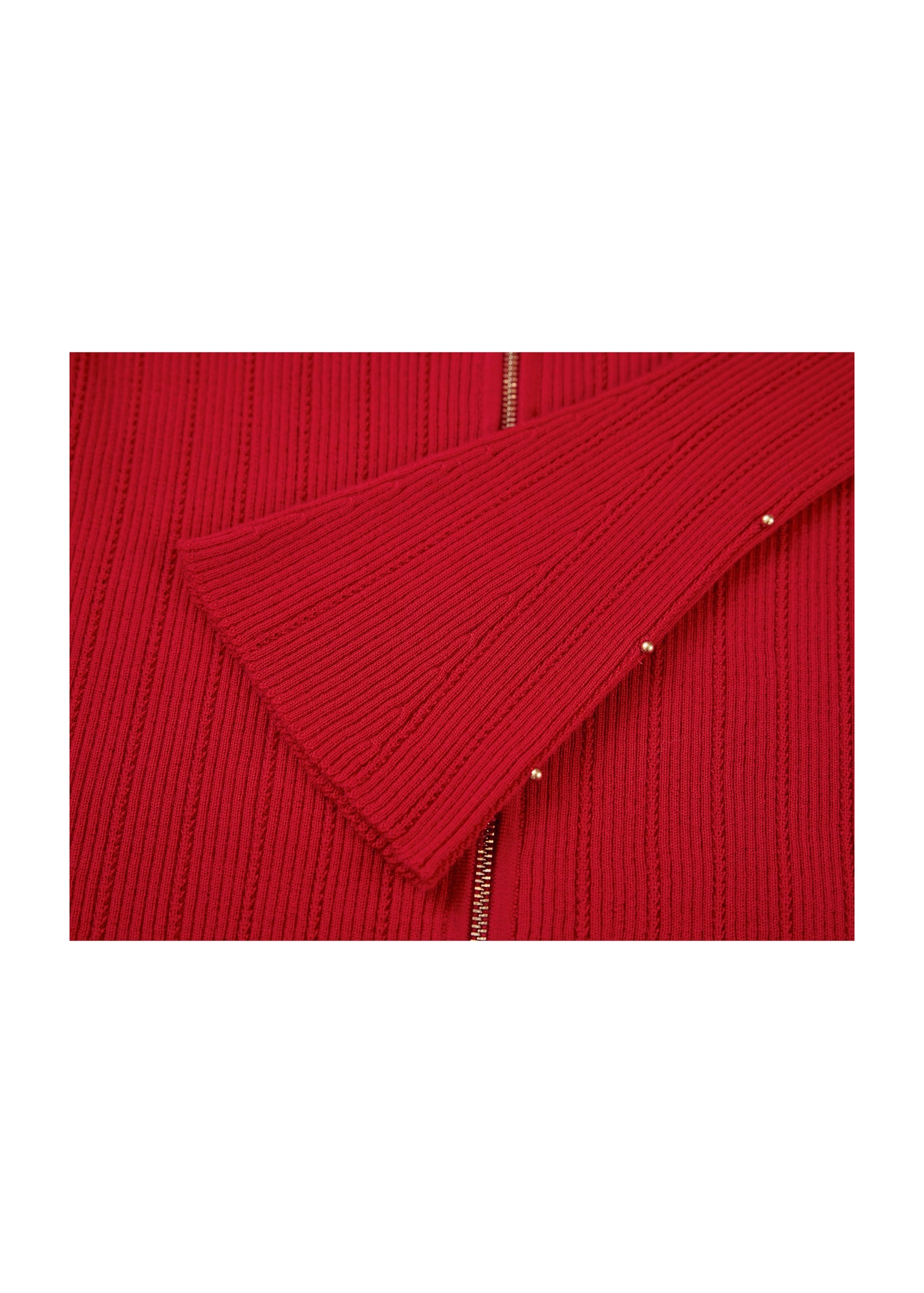 Knit Sweater | Red