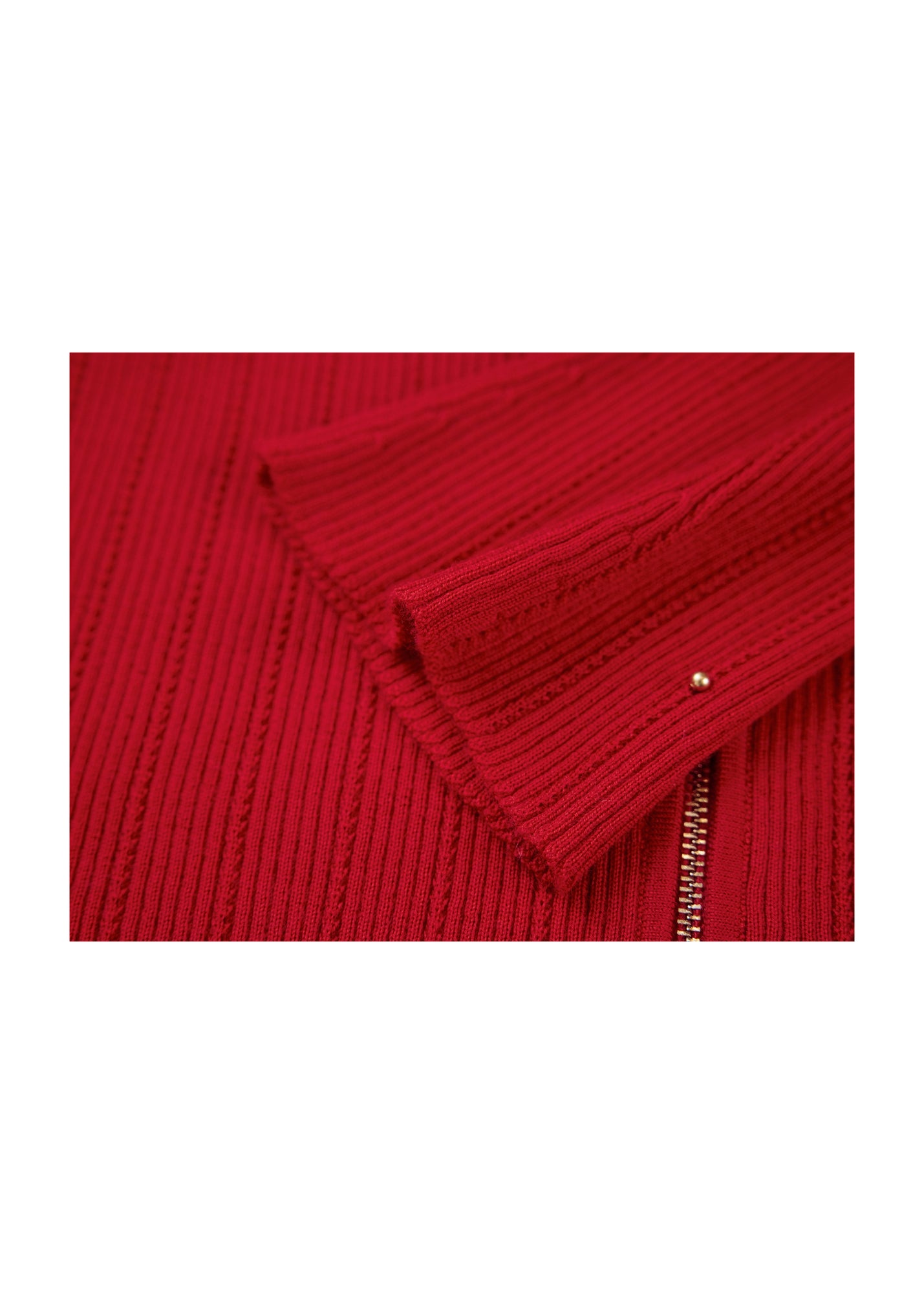 Knit Sweater | Red