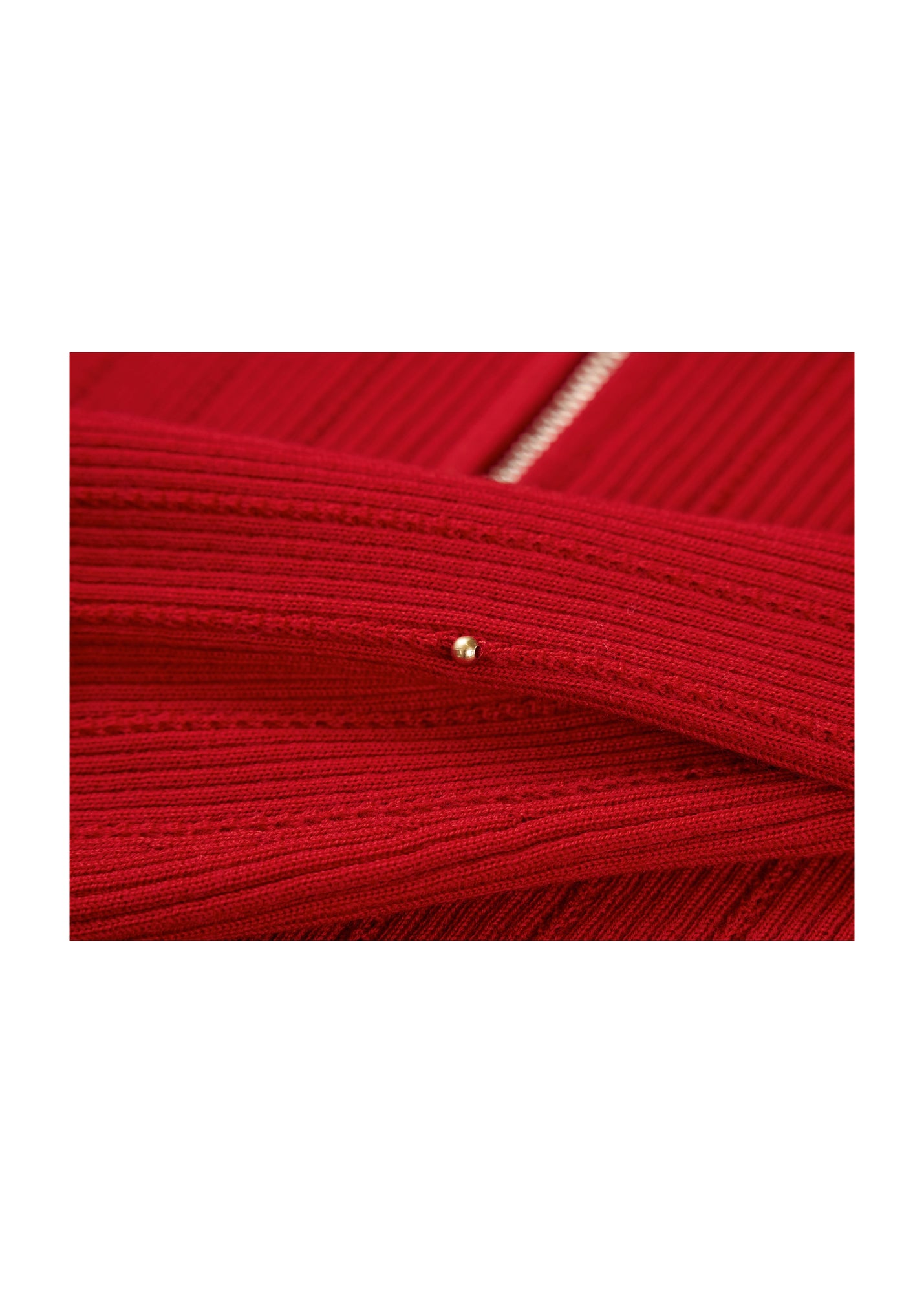 Knit Sweater | Red