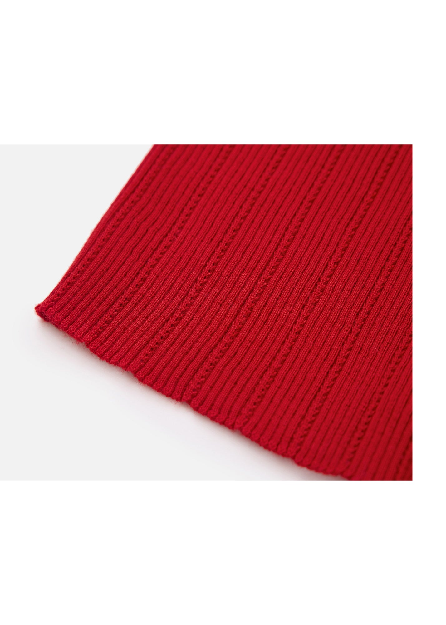 Knit Sweater | Red