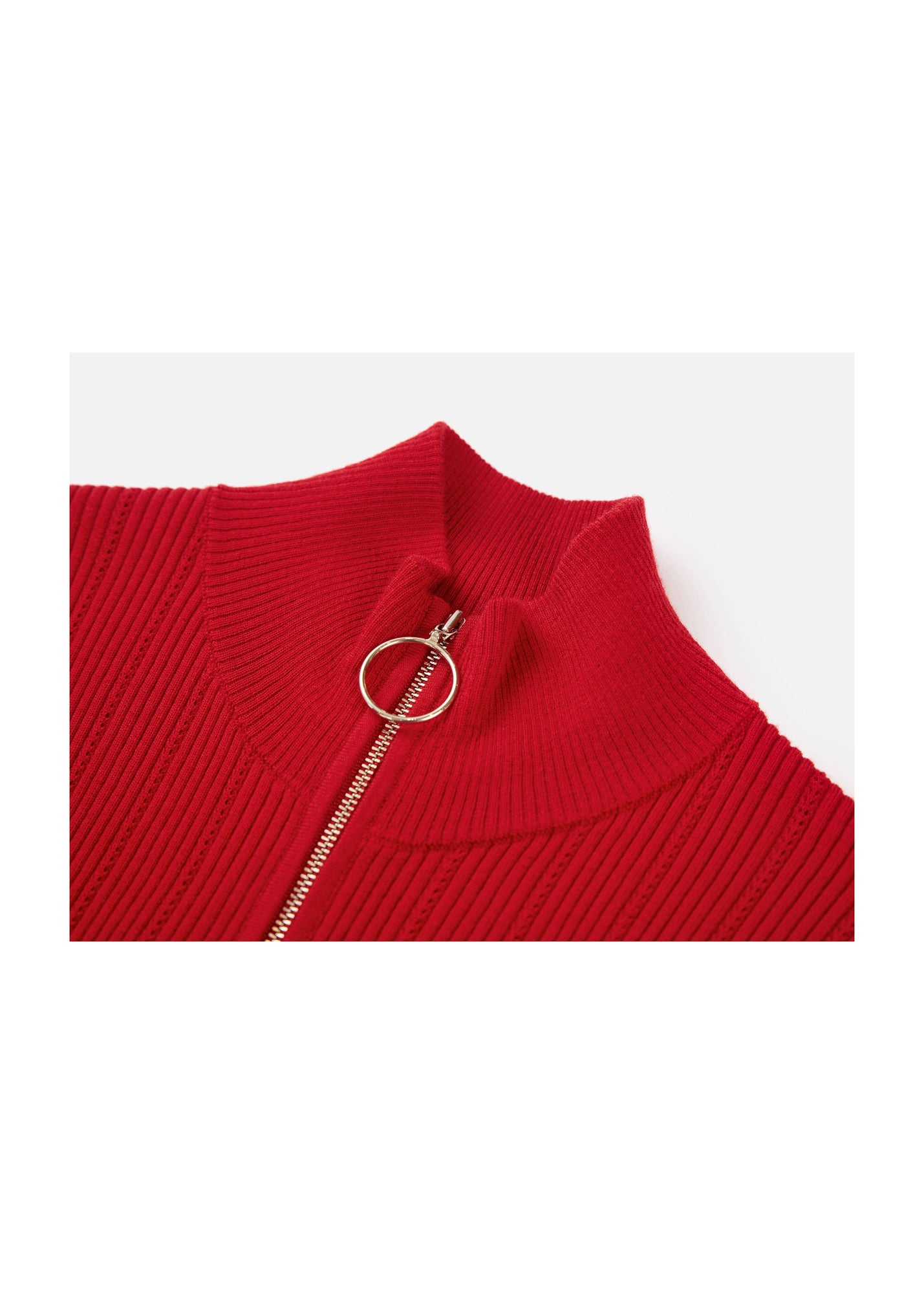 Knit Sweater | Red