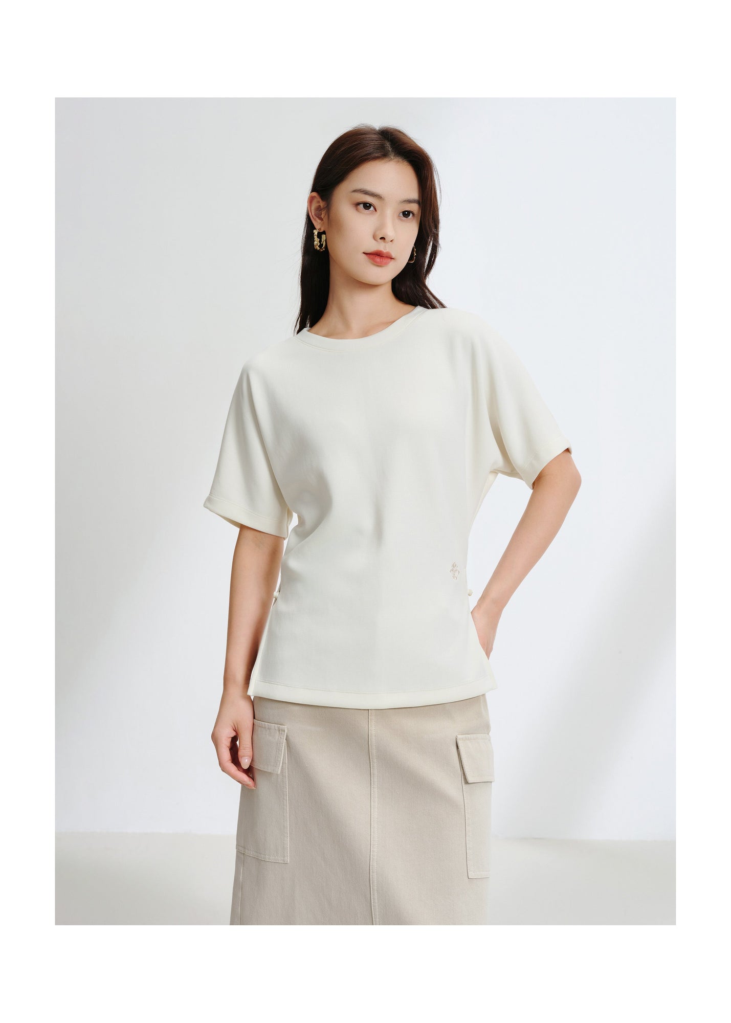 Knit Top | White