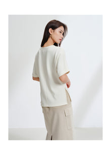 Knit Top | White