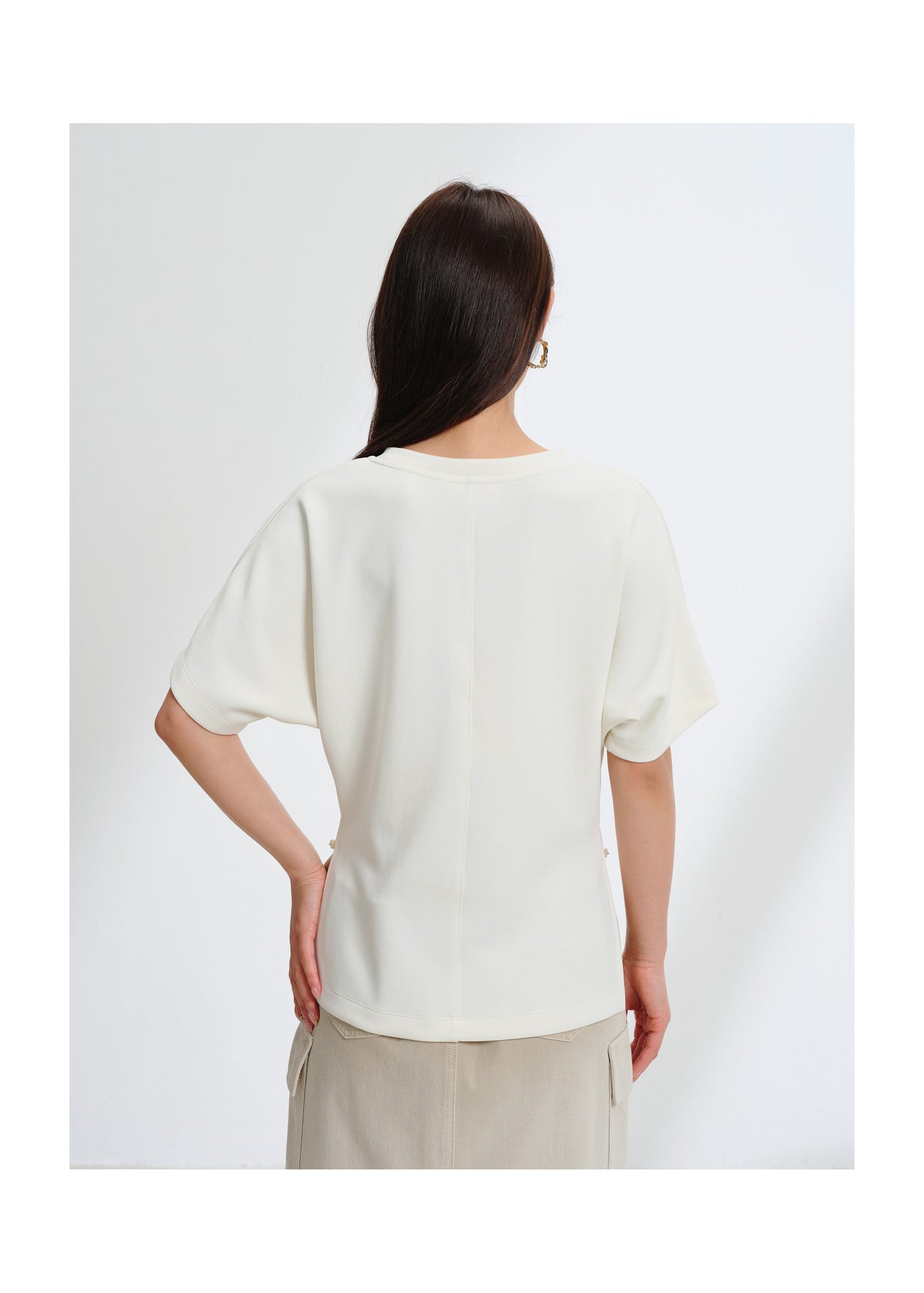 Knit Top | White