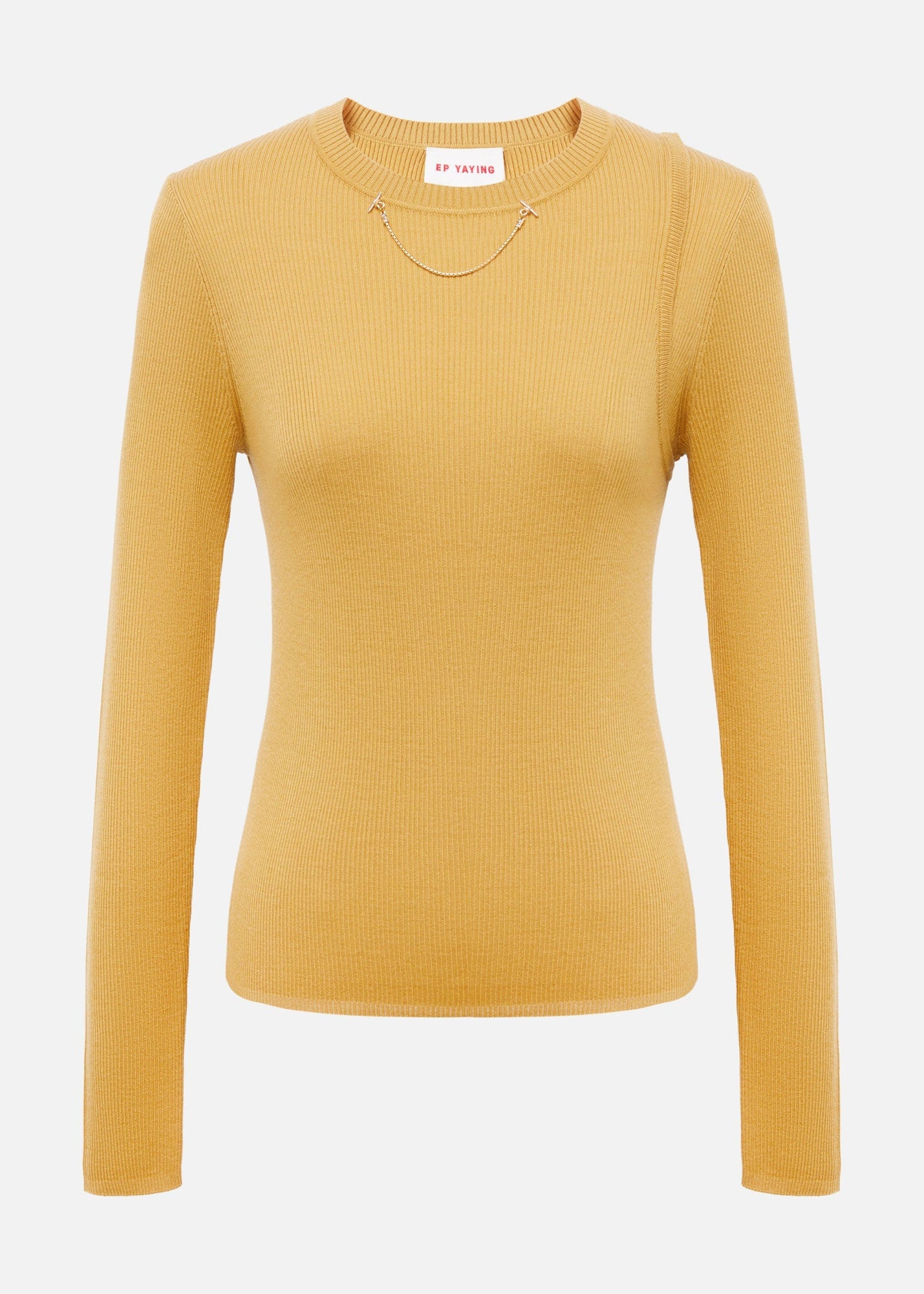 Knitted Top | Yellow