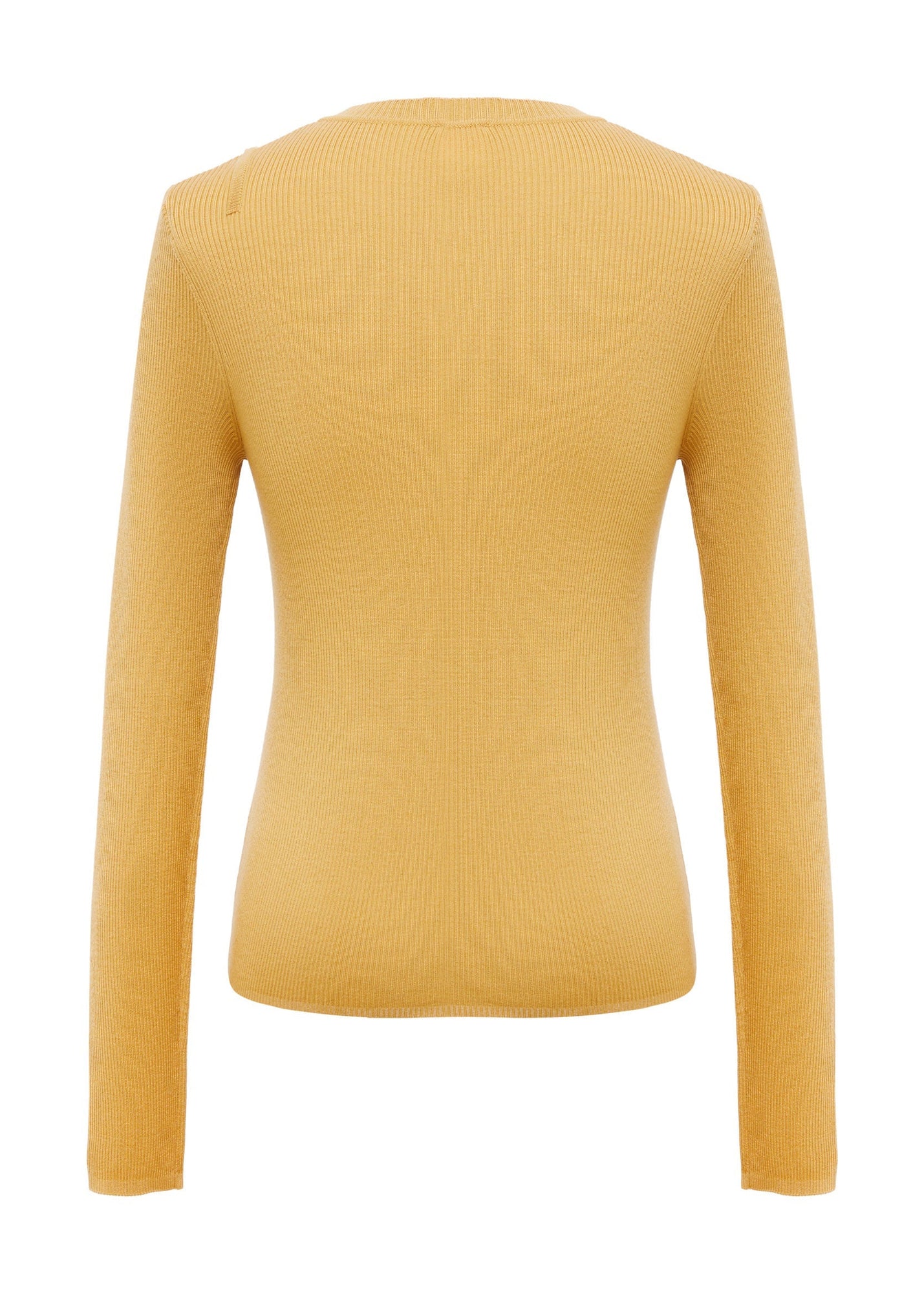 Knitted Top | Yellow
