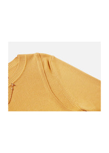 Knitted Top | Yellow
