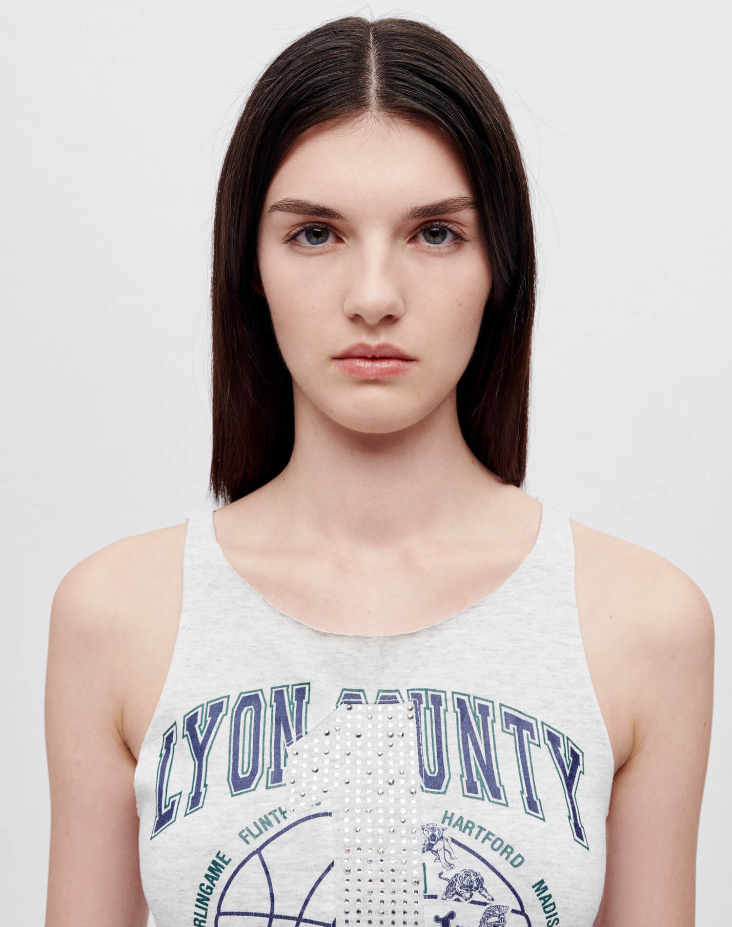Womens | Upcycled Raw Tank | Multi