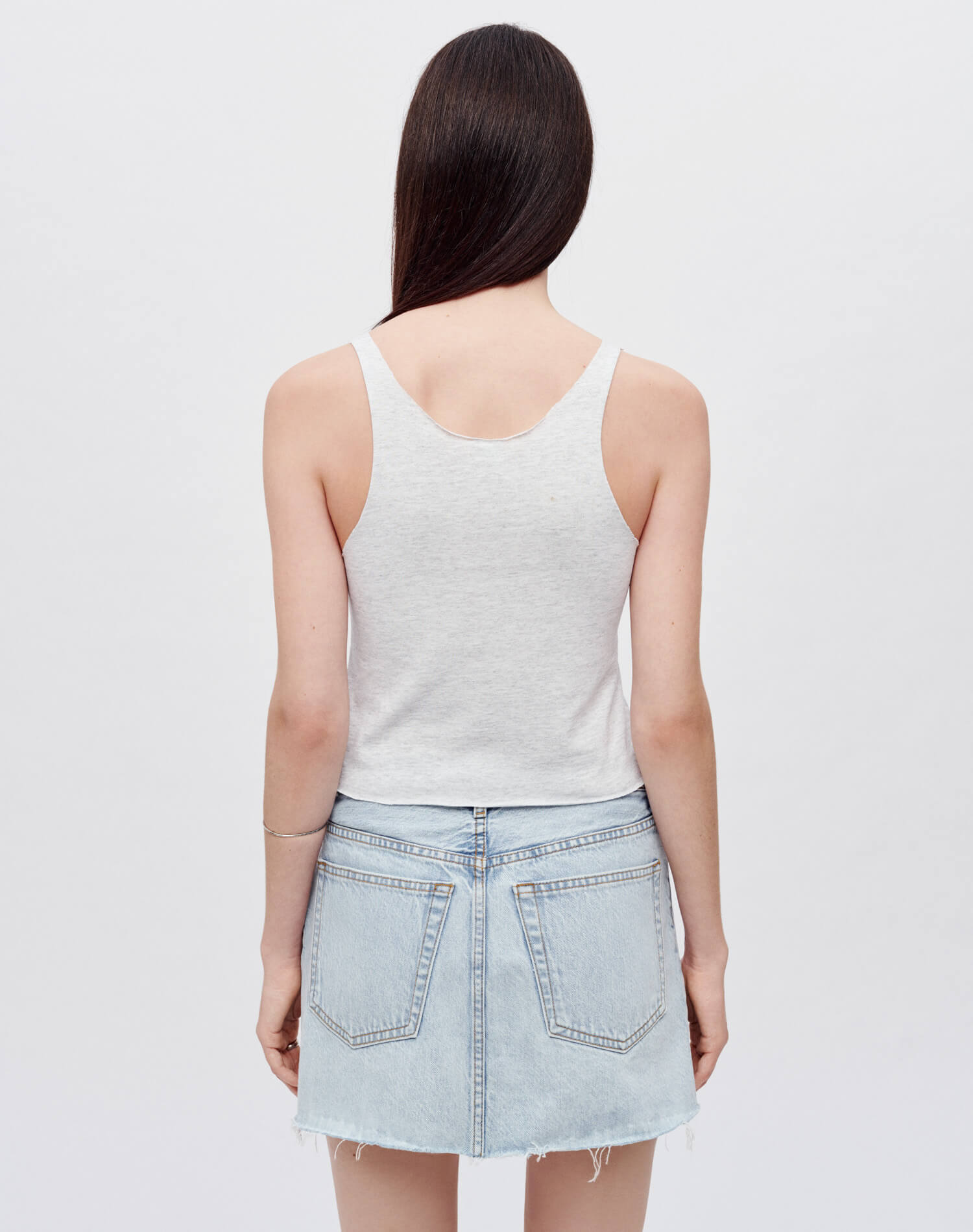 Womens | Upcycled Raw Tank | Multi