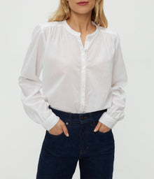 Bethel Button Down Shirt | White