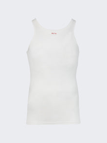 Men | Meta Campania Collective | Francis Jersey Rib Tank Top | White