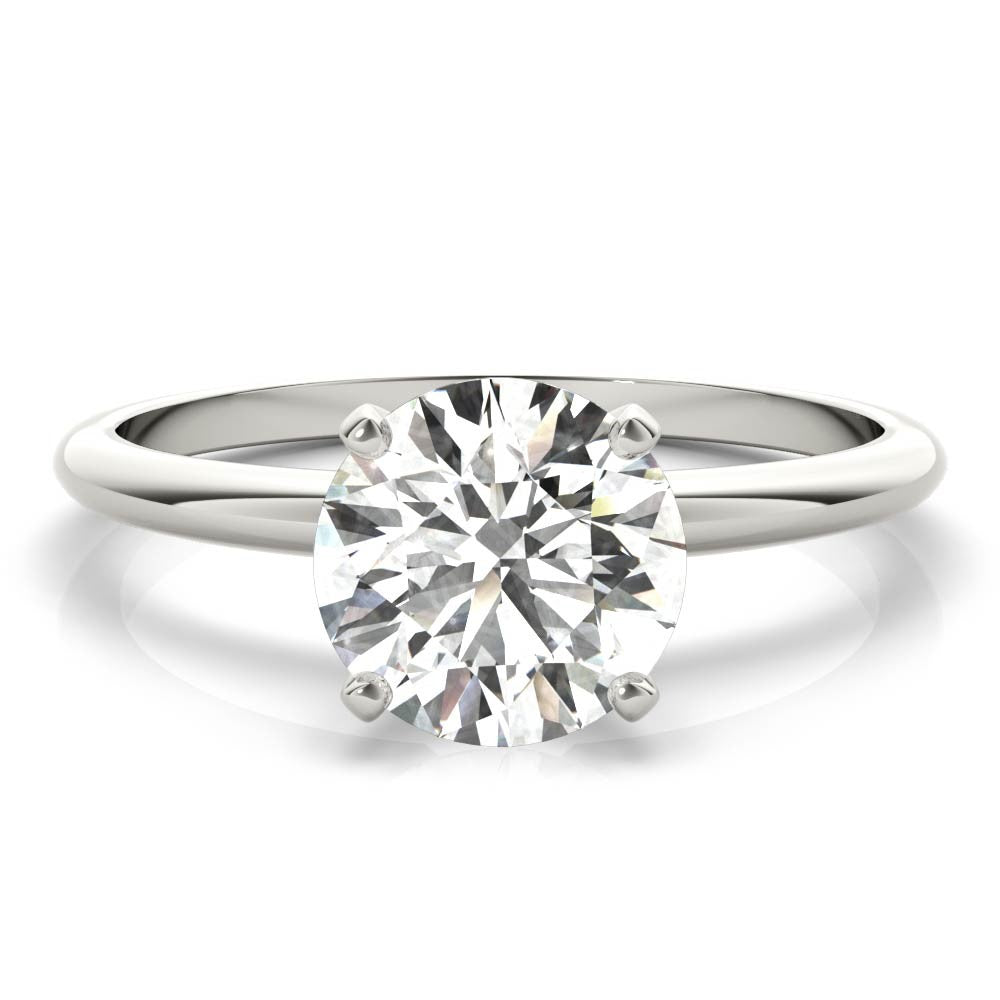3.00 CT Round Lab-Grown Diamond | Engagement Ring | 14K White Gold | G-H Color | VS-SI Clarity