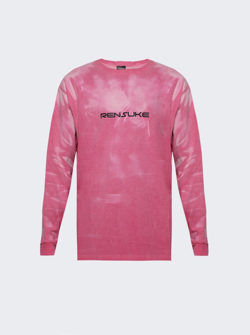 RENSUKE TOKYO | Long Sleeve Loose Fitting Tee Pastel | Pink