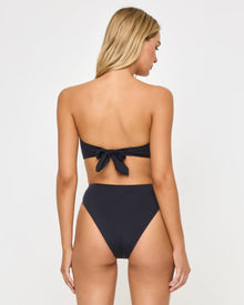 Savannah Bikini Bottom | After Midnight Hibiscus