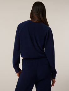 Women | Dune Crop Top | Maltese Blue