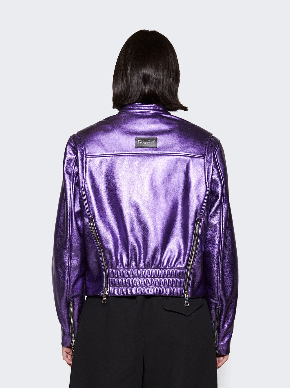 Women | LaQuan Smith | Bomber Jacket Grape | Purple