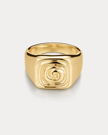 The Seychelles Signet Ring | Gold