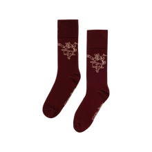 La Danza Delle Ore Sock | Burgundy