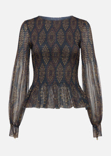 Label Top | Brown