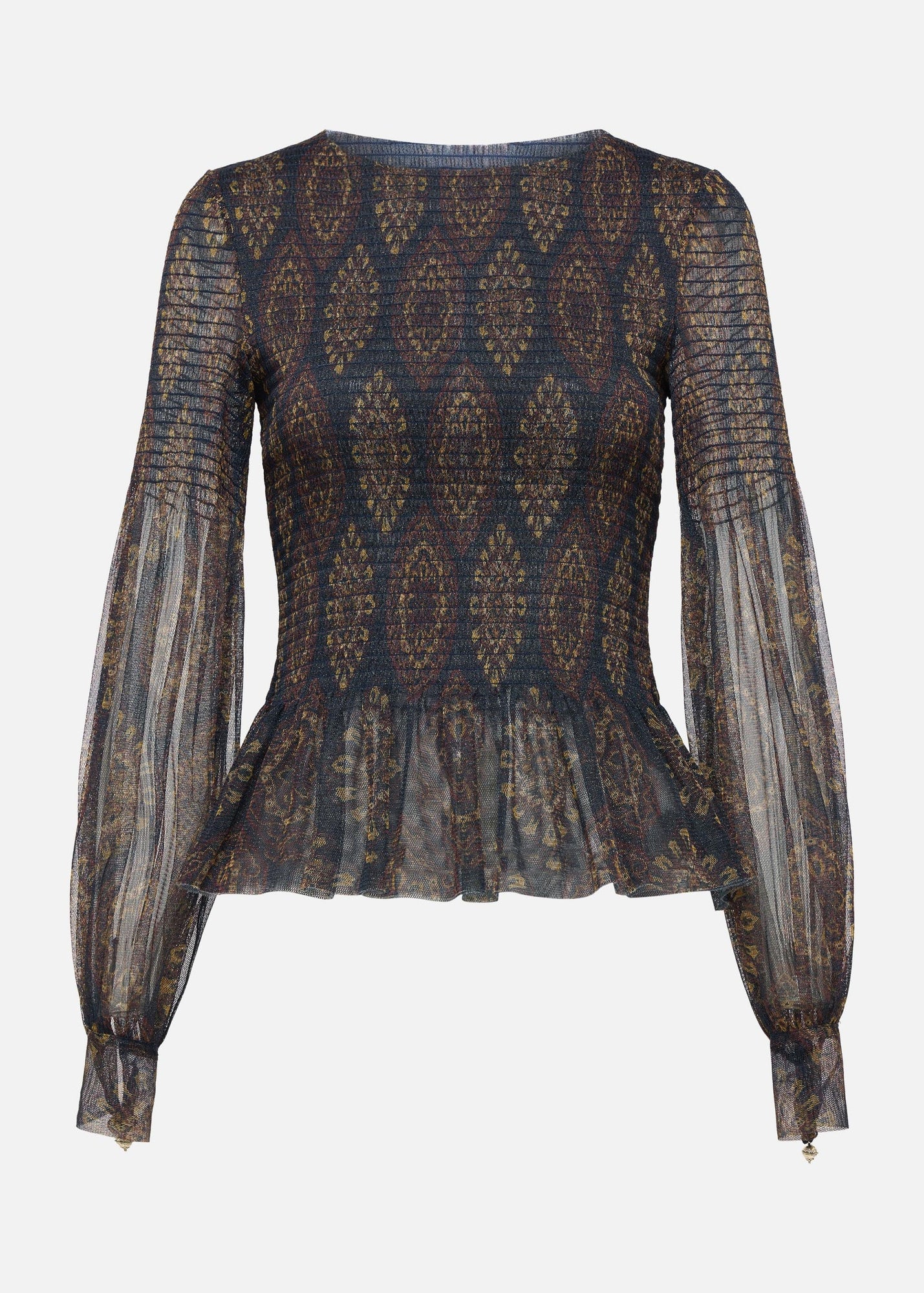 Label Top | Brown