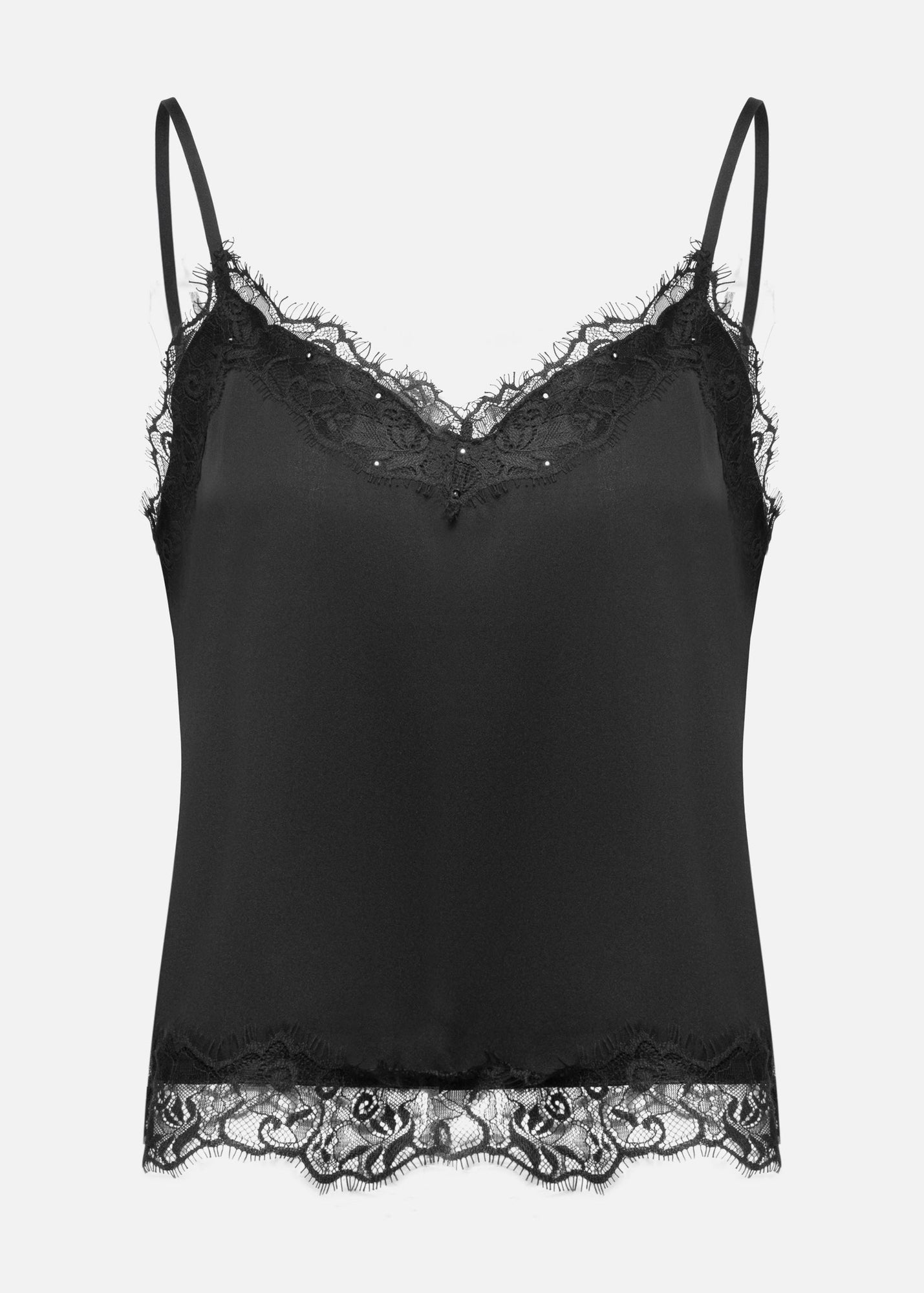 Lace Camisole | Black