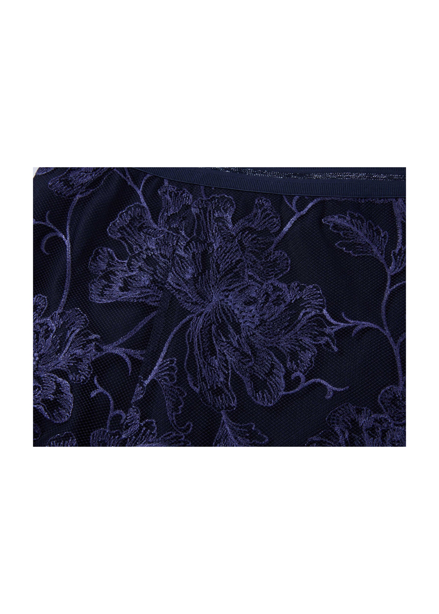 Lace Skirt | Navy