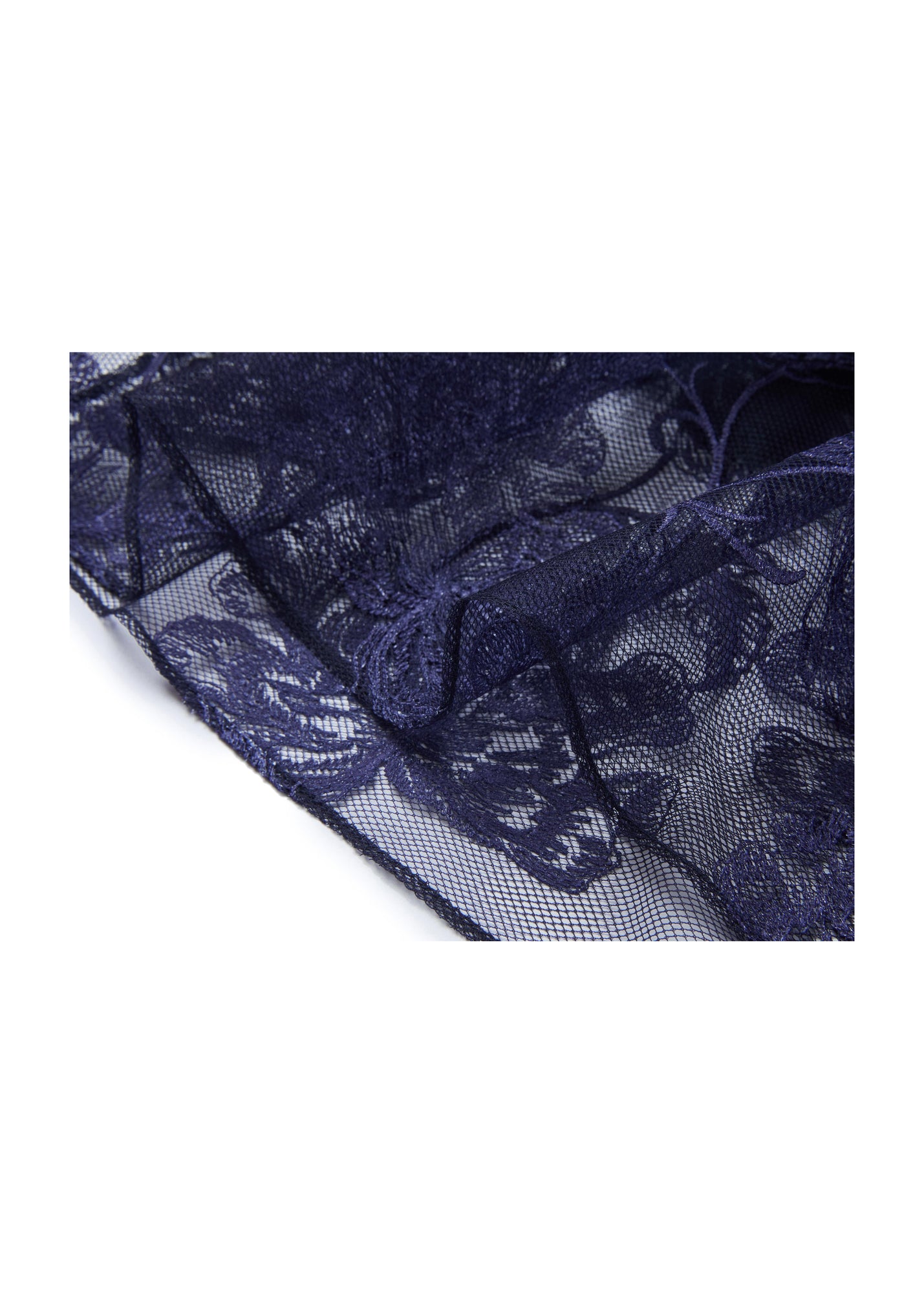 Lace Skirt | Navy