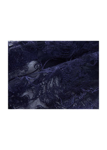 Lace Skirt | Navy