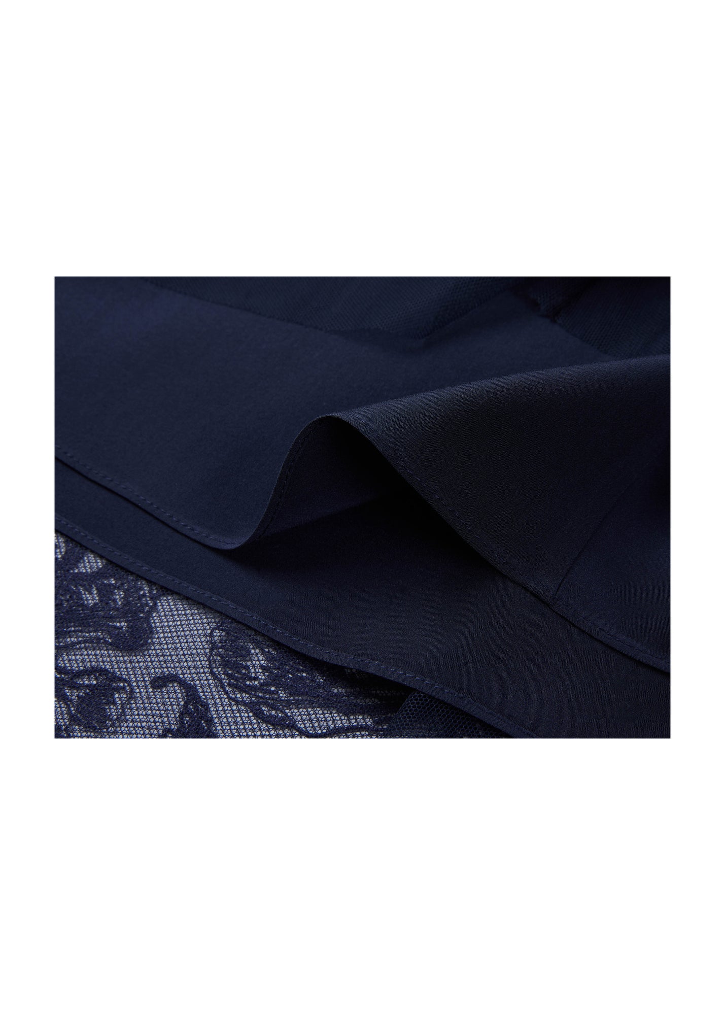 Lace Skirt | Navy