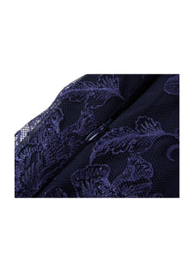 Lace Skirt | Navy