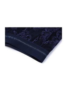Lace Skirt | Navy