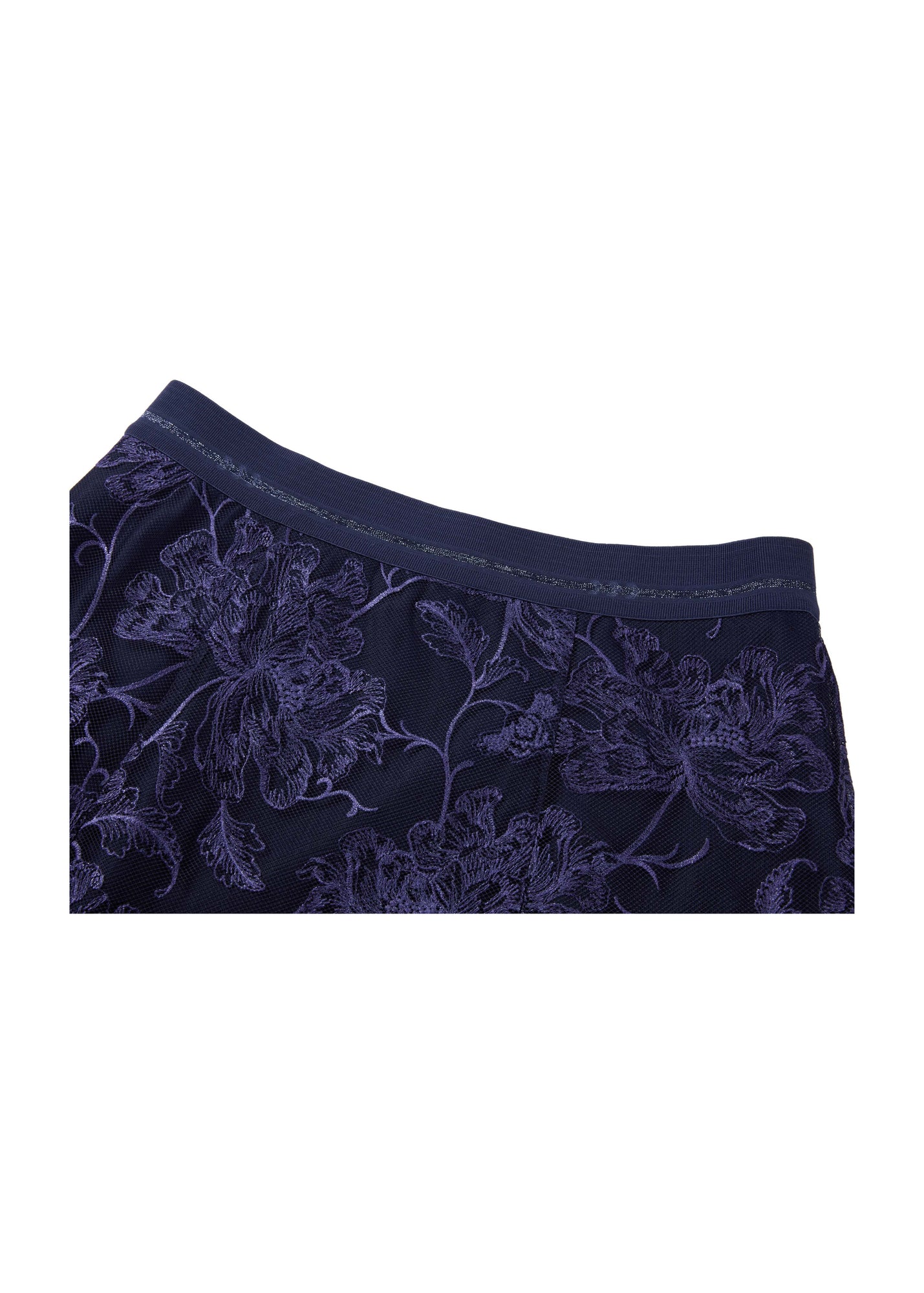 Lace Skirt | Navy