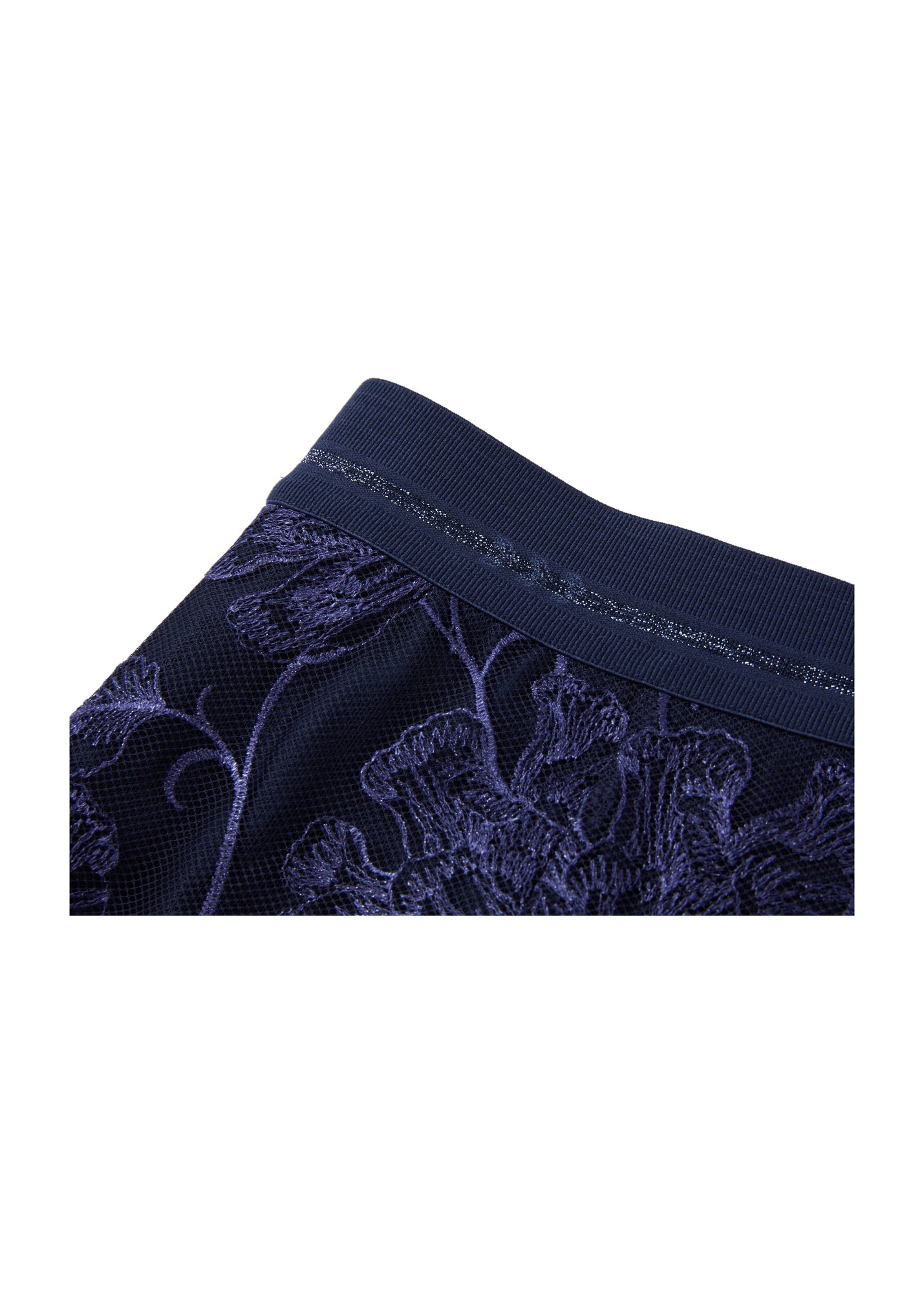 Lace Skirt | Navy