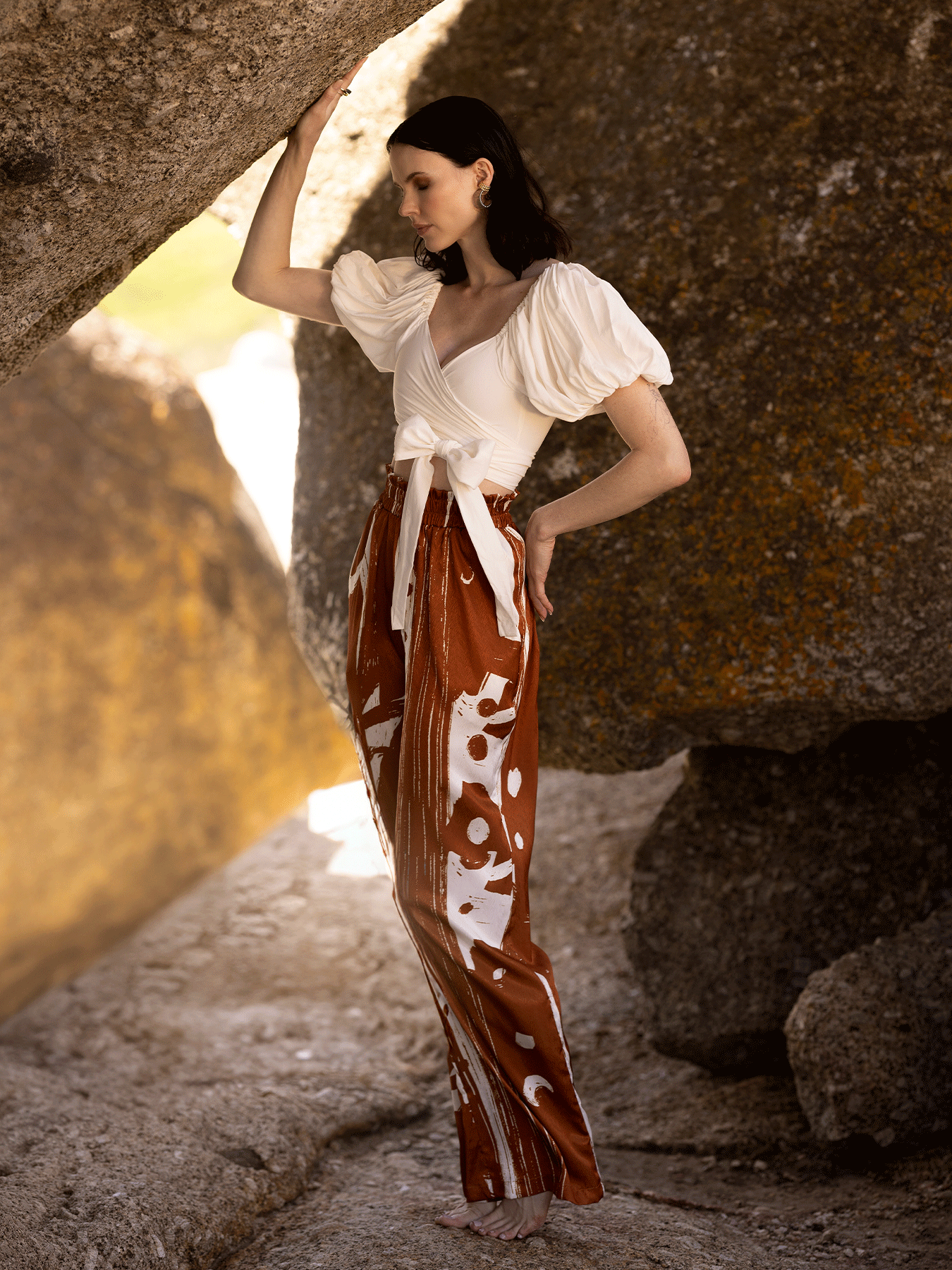 Leer Pants | Suto Rust