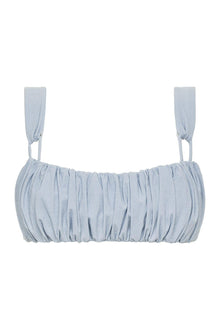Victoria Bikini Top | Light Denim