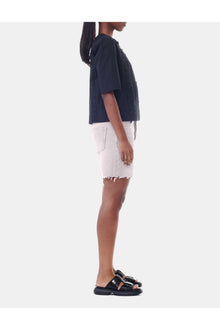 Light Pink Denim Shorts | Mauve Chalk