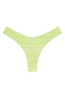 Lulu Zig Zag Stitch Bikini Bottom | Lime Icing