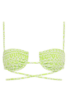 Simone Bikini Top | Lime Icing