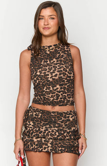 Mini Skirt | Lioness Rendezvous Leopard