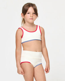 Kids | Mini Me Set | Cream Pout Chambray
