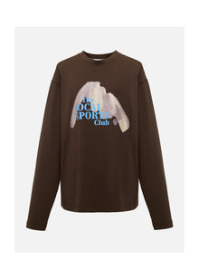 Long-Staple Cotton Sweatshirt | Brown
