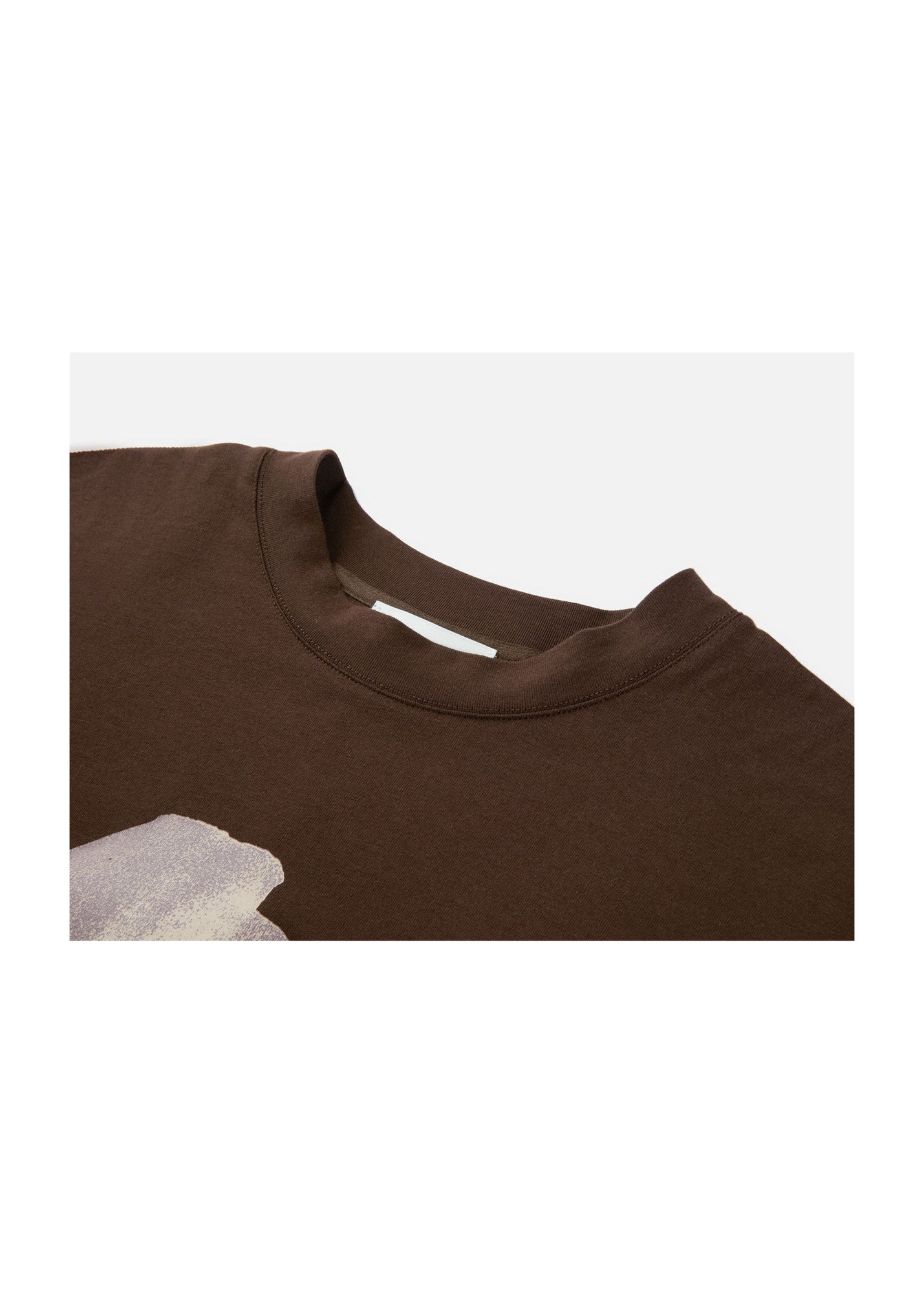 Long-Staple Cotton Sweatshirt | Brown