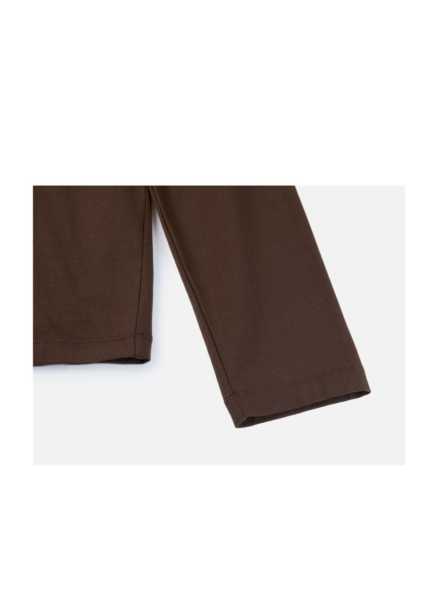 Long-Staple Cotton Sweatshirt | Brown