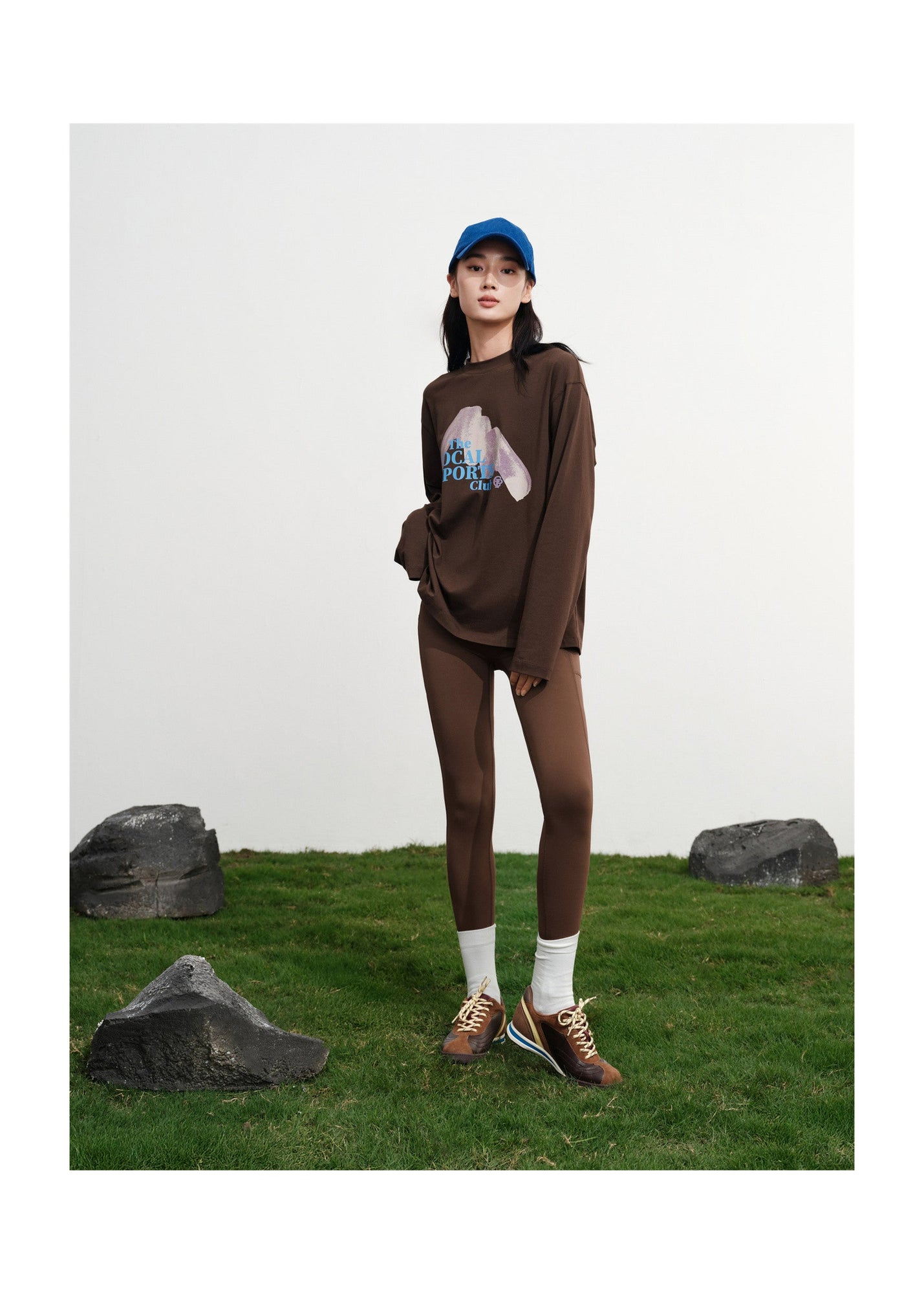 Long-Staple Cotton Sweatshirt | Brown
