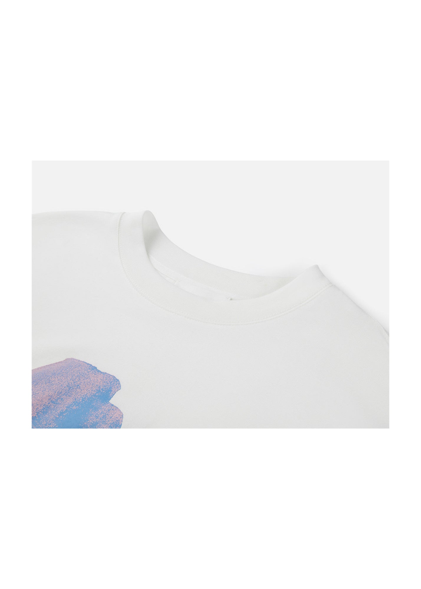 Long-Staple Cotton Sweatshirt | White