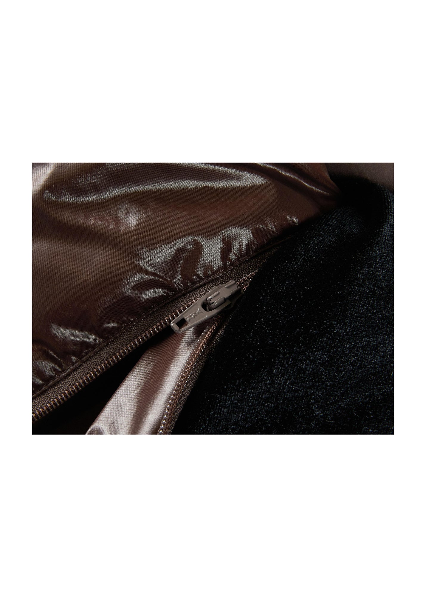 Long Down Coat | Brown