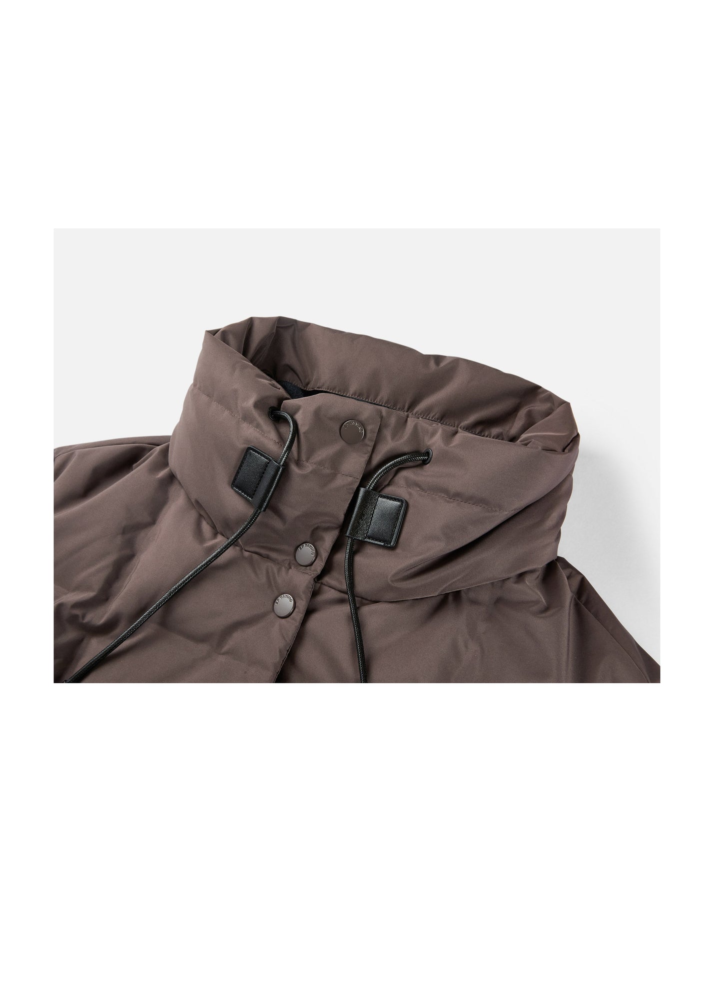 Long Down Coat | Brown