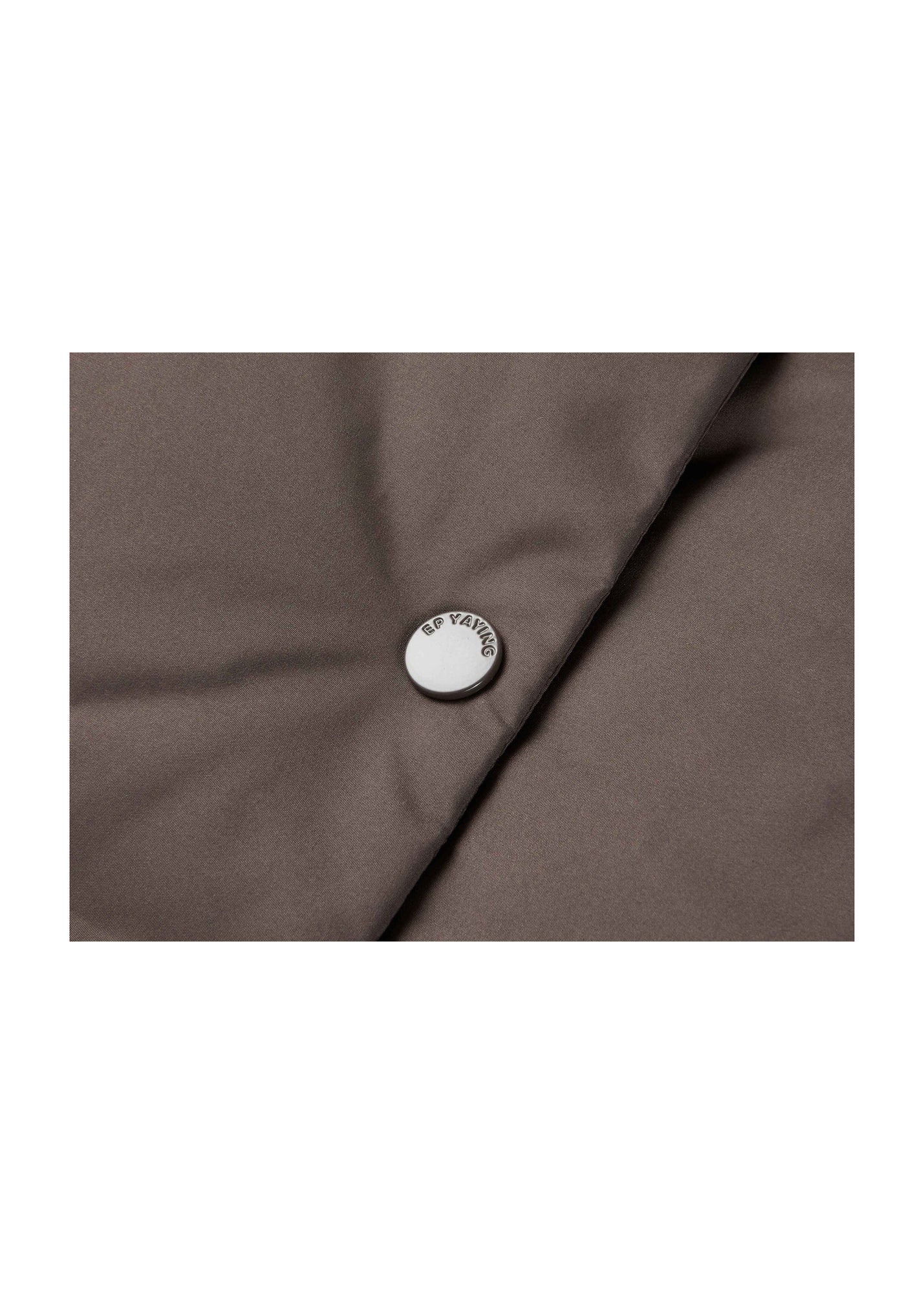 Long Down Coat | Brown