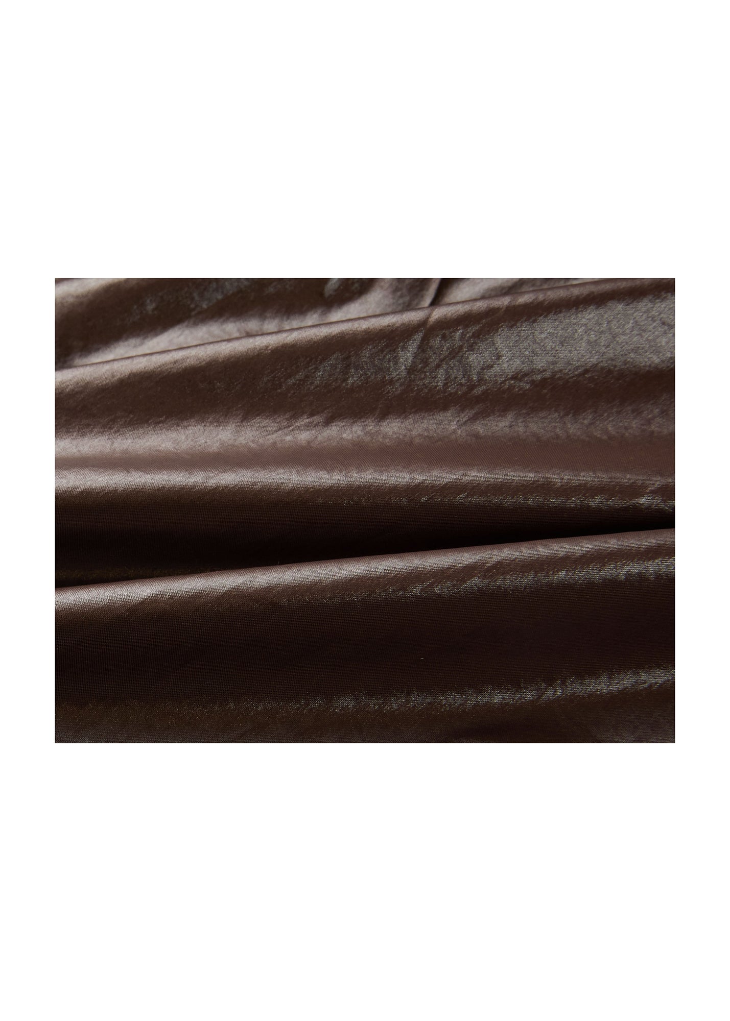Long Down Coat | Brown